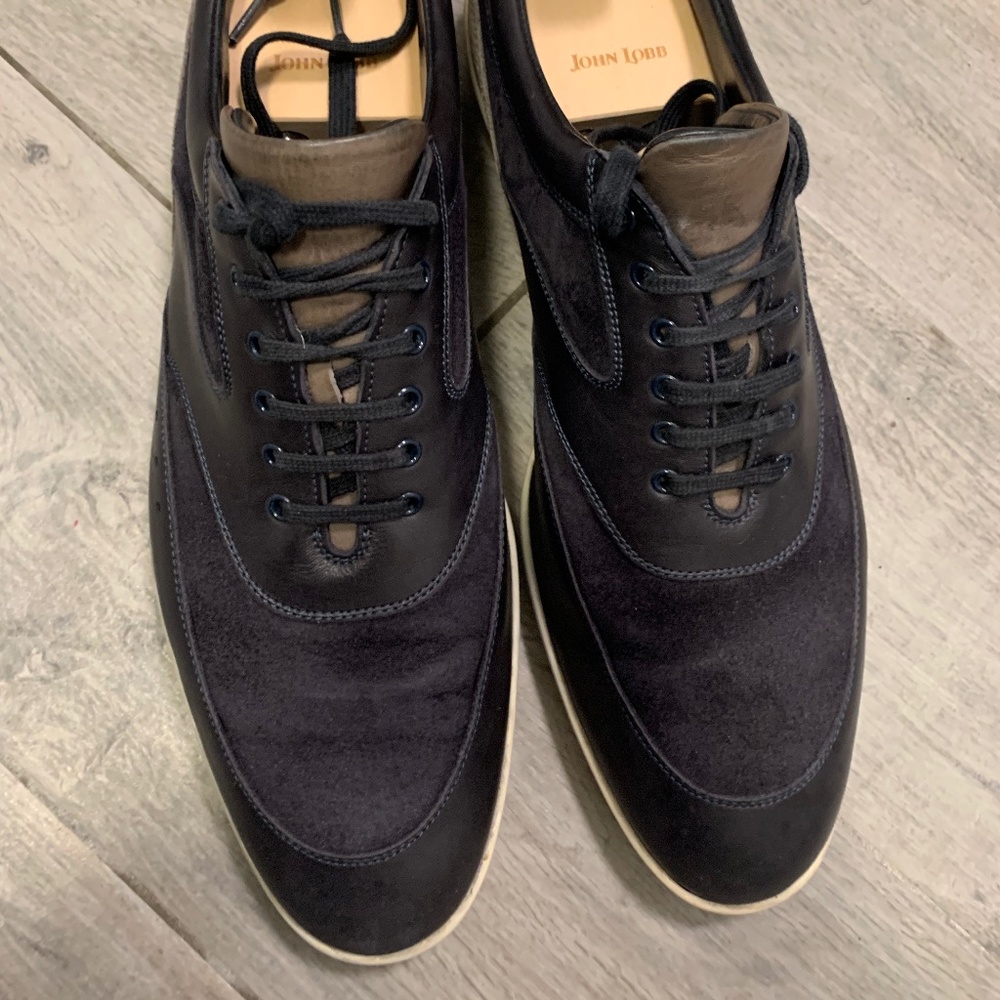 John lobb men dress sneakers 10